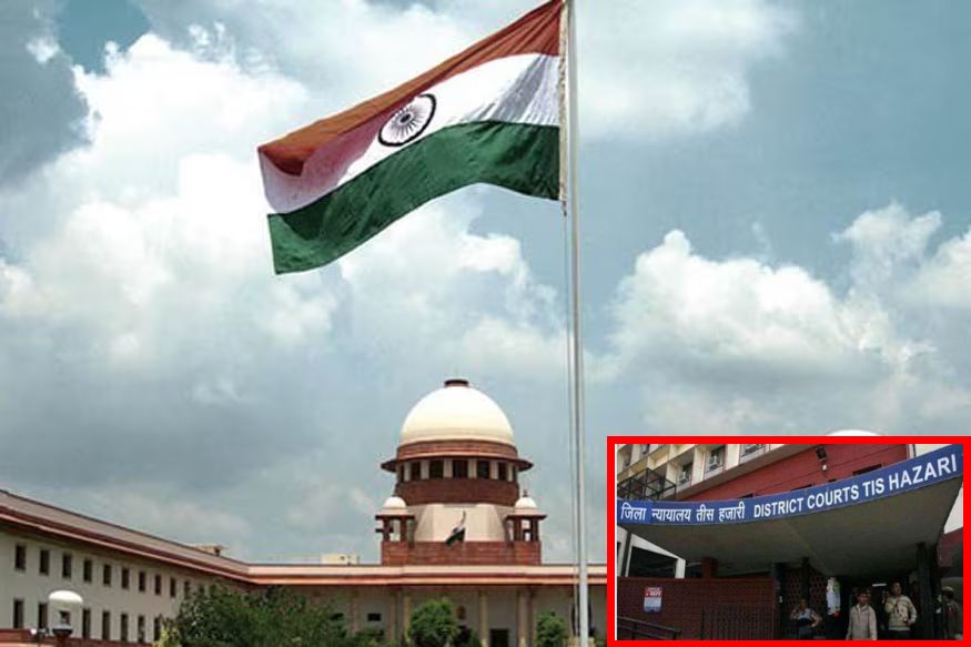 तीस हजारी कोर्ट में जज के सामने मारपीट: सुनवाई के दौरान एक वकील ने दूसरे वकील को पीटा, CJI भड़के, बोले- यह न्याय तंत्र के लिए खतरे की घंटी