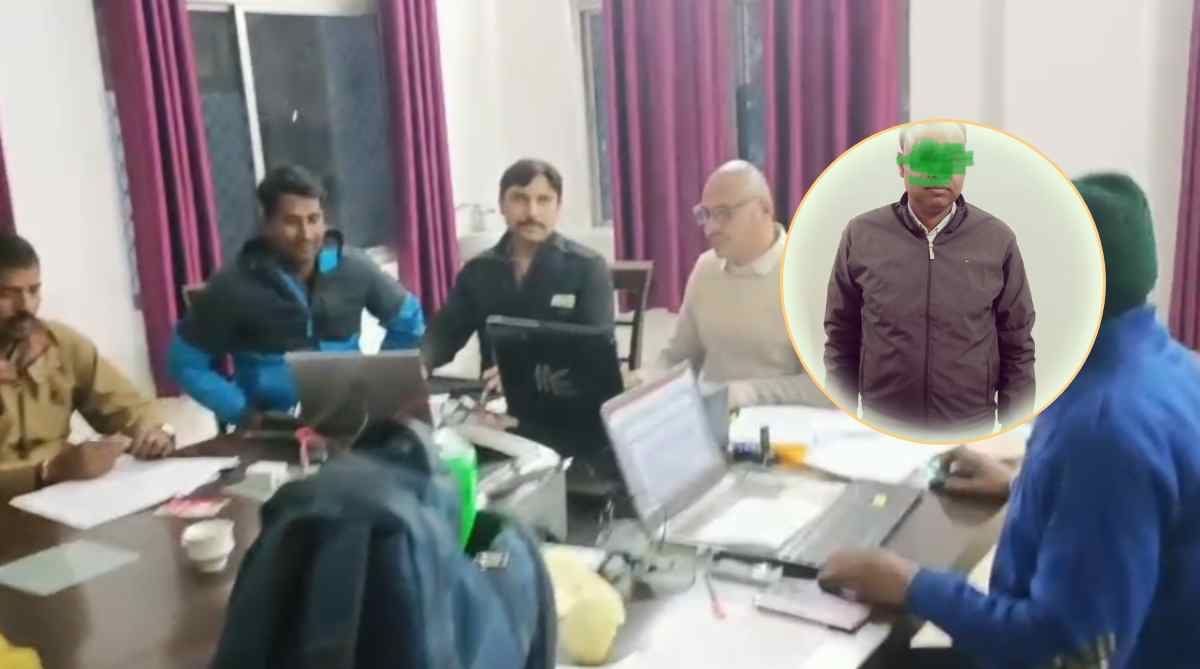 लोकायुक्त का छापा: 10 हजार की रिश्वत लेते पटवारी रंगे हाथ गिरफ्तार, सीमांकन और बंटवारे के एवज में मांगी थी घूस