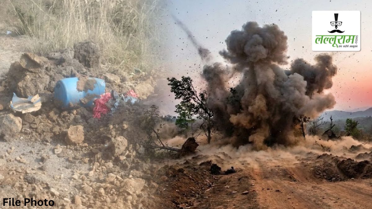 स्टेट हाईवे पर नक्सलियों की बड़ी साज़िश नाकाम: सुरक्षा बलों ने 30 किलो का शक्तिशाली आईईडी किया बरामद, कंट्रोल्ड ब्लास्ट कर किया निष्क्रिय