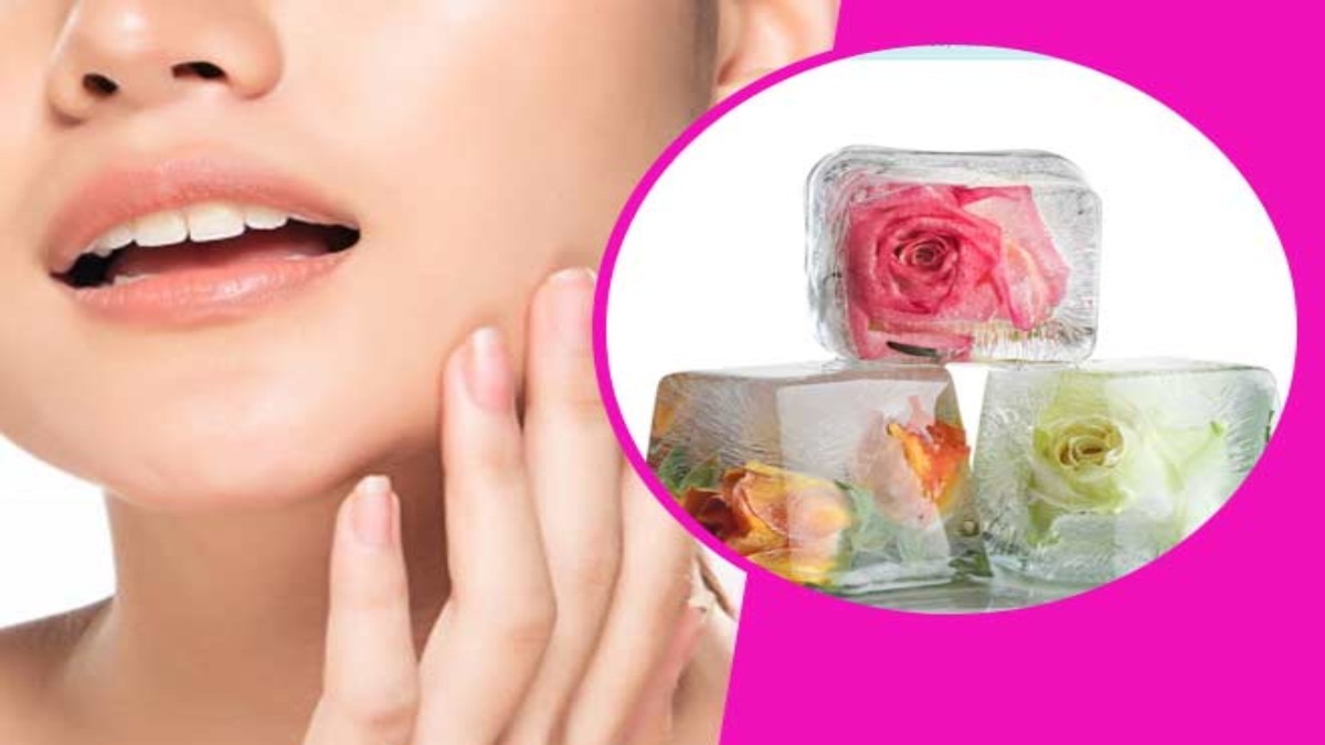 बर्फ में मिलाकर लगाएं ये चीजें, निखर जाएगी त्वचा …