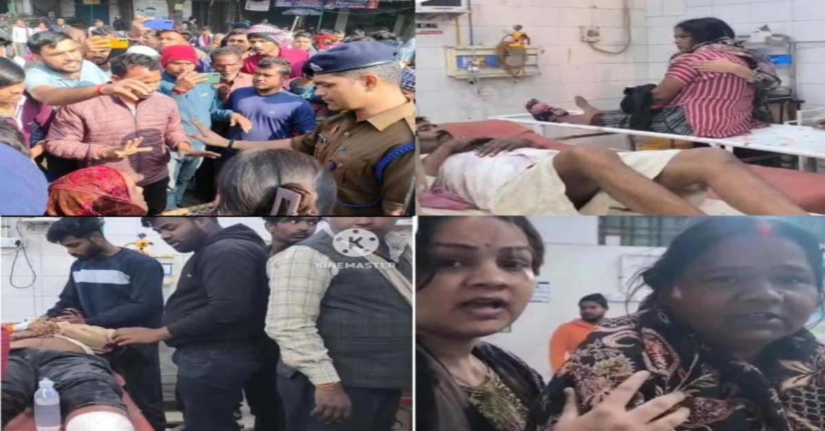 UP में ‘गुंडाराज’! फायरिंग कर दबंगों ने धारदार हथियार से परिवार पर किया हमला, 3 गंभीर घायल, घटना CCTV में कैद