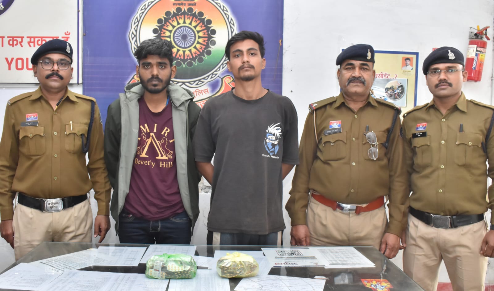 Crime News : नशे के कारोबार पर पुलिस का शिकंजा, 1650 अल्प्राजोलम टैबलेट के साथ 2 युवक गिरफ्तार