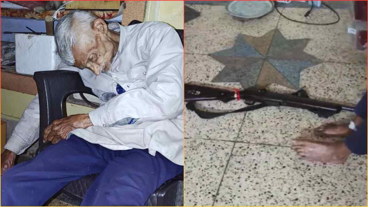 बहू की प्रताड़ना से तंग ससुर ने किया सुसाइड: लाइसेंसी राइफल से खुद को मारी गोली, पुलिस ने सुसाइड नोट किया बरामद