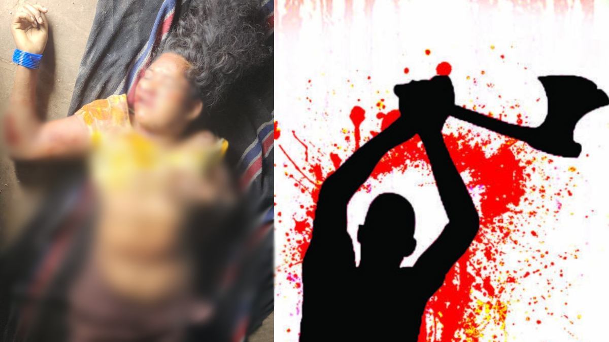 चरित्र शंका में पति बना हत्यारा, कुल्हाड़ी से हमला कर पत्नी को उतारा मौत के घाट