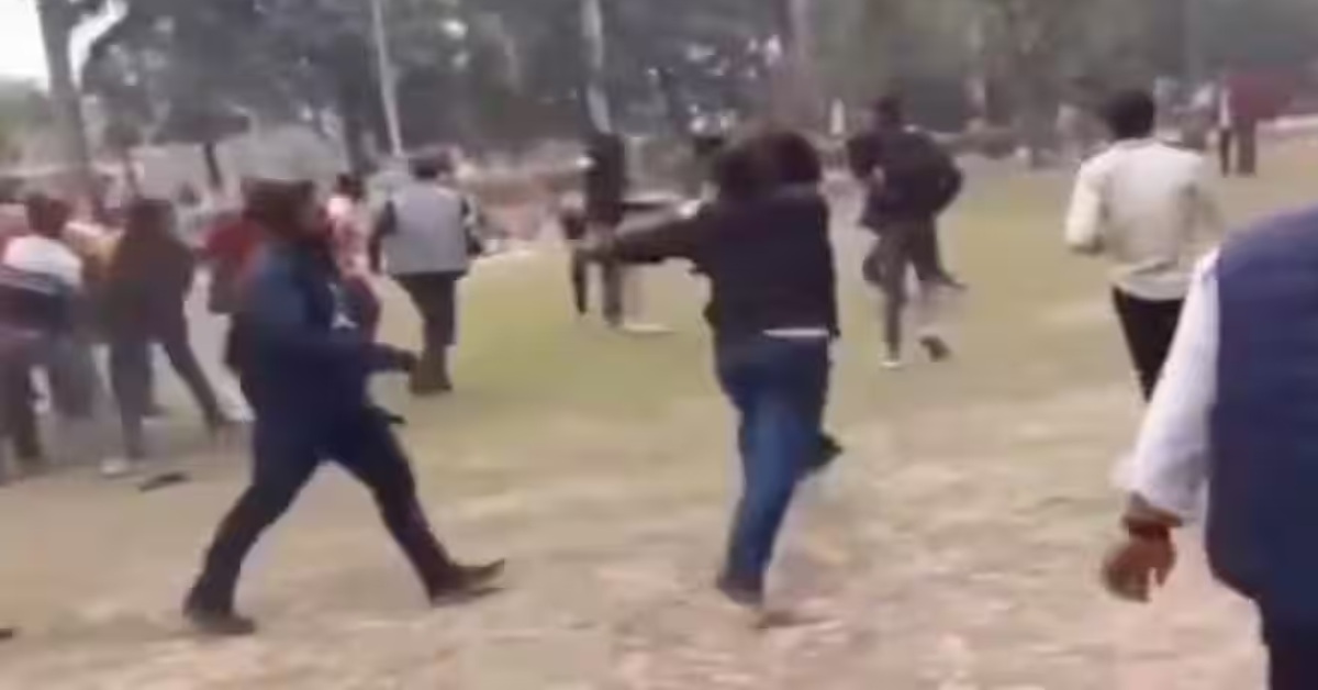 UGC को लेकर यूनिवर्सिटी में बवाल, दो गुटों में मारपीट, कई विद्यार्थी घायल