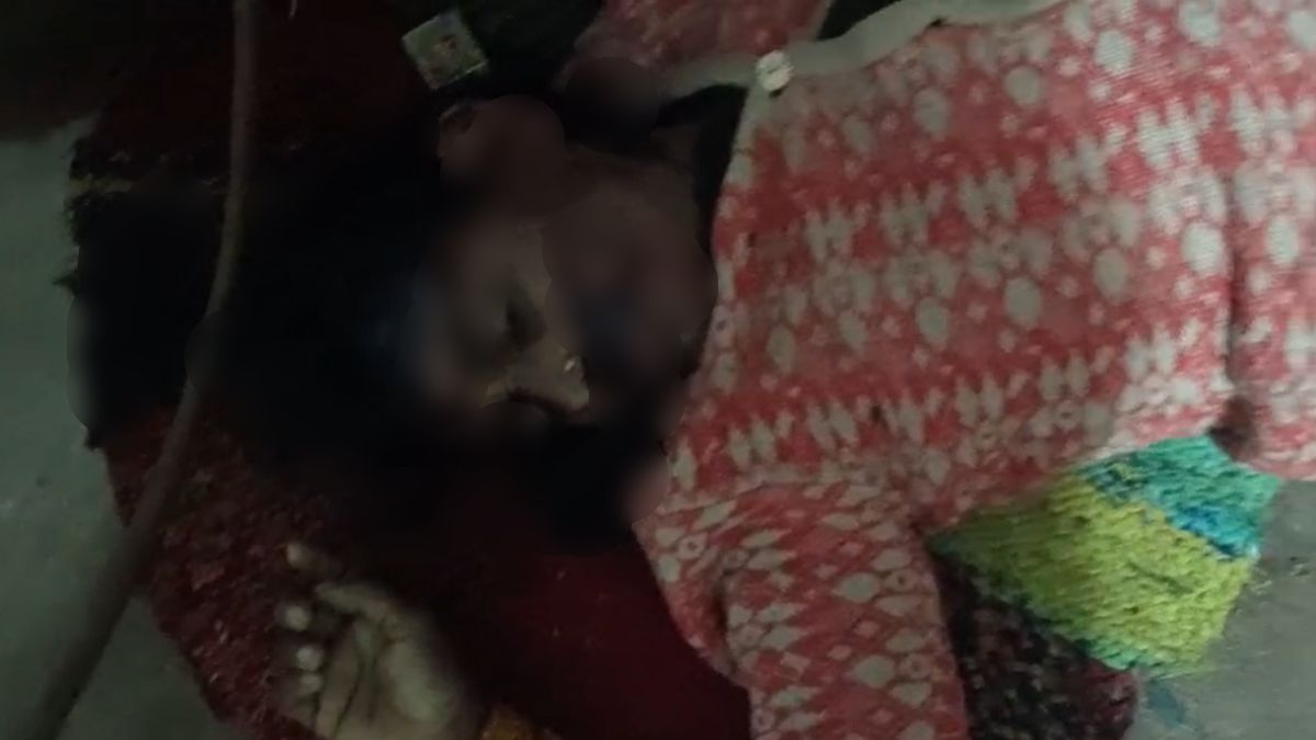 कलयुगी बेटे ने मां को उतारा मौत के घाटः पत्थर से कुचलकर की हत्या, दादी के शव के पास डेढ़ साल का मासूम पोता रोता रहा