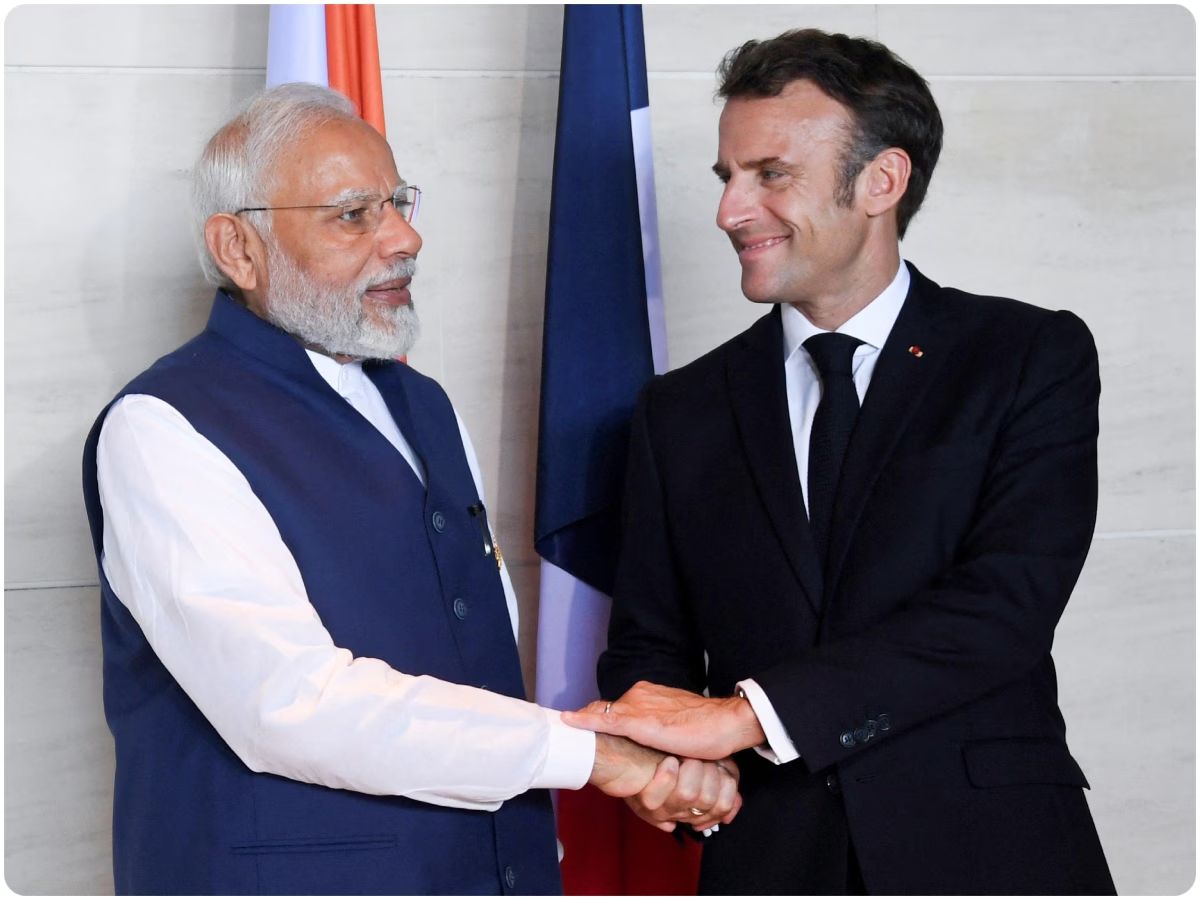 फ्रांस के राष्ट्रपति इमैनुएल मैक्रों आज रात पहुंचेंगे, 16 से 19 फरवरी तक भारत दौरे पर रहेंगे