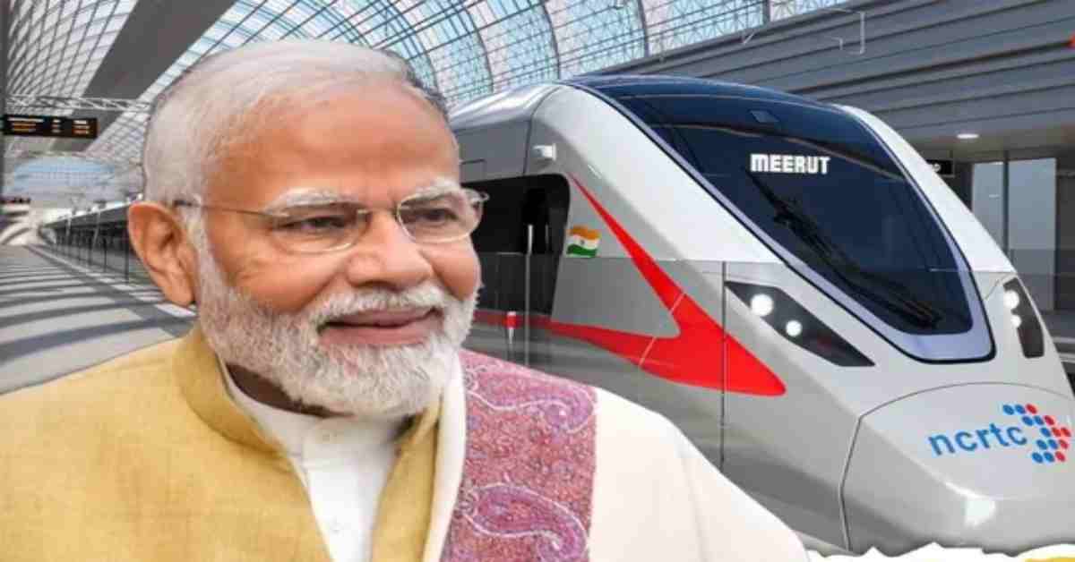 PM मोदी ने नमो भारत ट्रेन को दिखाई हरी झंडी, कम हुई दिल्ली से मेरठ की दूरी, समय और पैसे दोनों की बचत