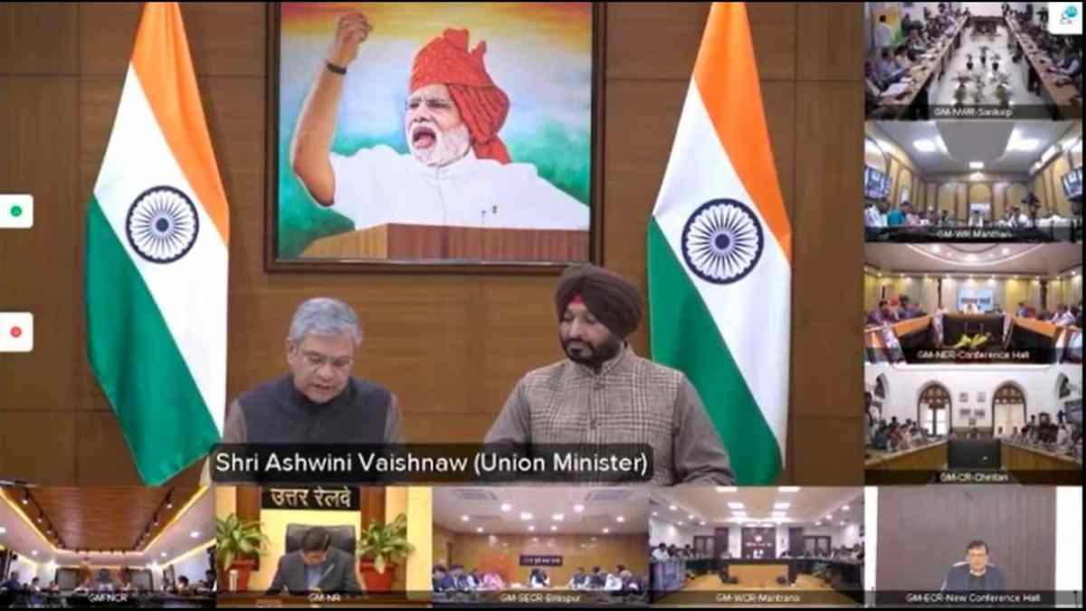 छत्तीसगढ़ को डबल इंजन सरकार का बड़ा तोहफा : रेलवे विकास के लिए बजट में 7,470 करोड़ का प्रावधान, सीएम साय बोले – हमारा प्रदेश बन रहा देश का अग्रणी राज्य