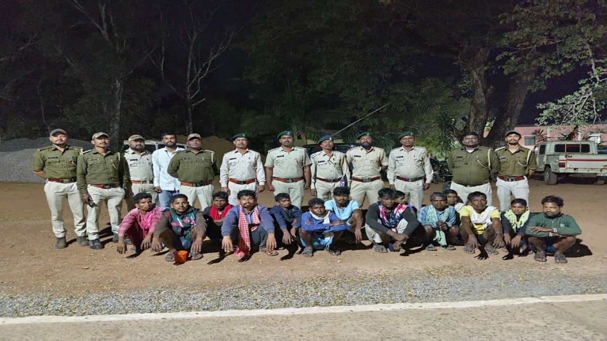 CG News : वनभूमि पर कब्जे की साजिश नाकाम, 14 आरोपी गिरफ्तार