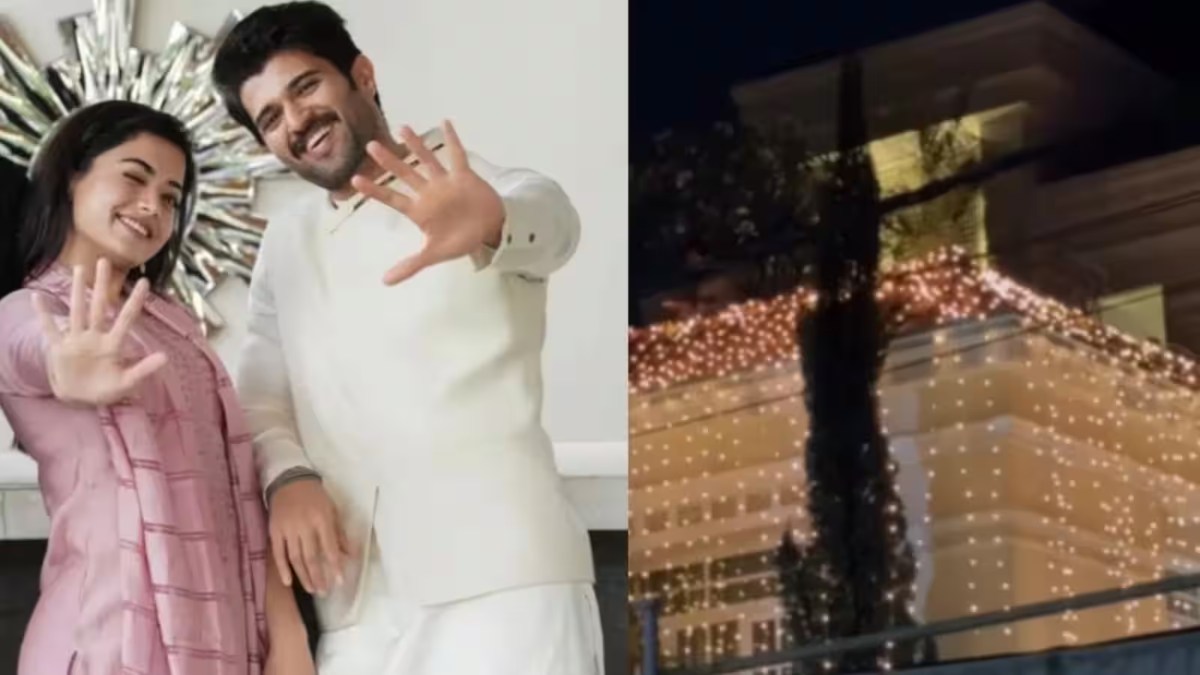 शादी से पहले दुल्हन की तरह सजा Vijay Deverakonda का घर, निमंत्रण पत्र का वीडियो आया सामने …