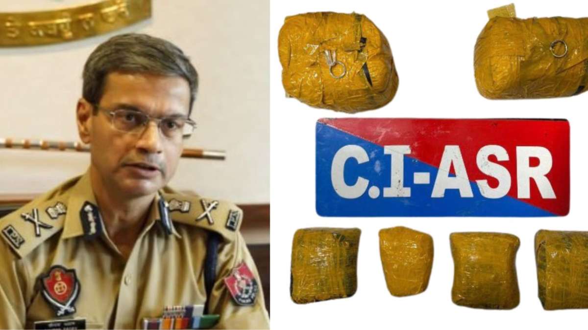 अमृतसर में नशा तस्करी मॉड्यूल का भंडाफोड़: 6 किलो हेरोइन और 6 किलो आइस समेत 3 तस्कर गिरफ्तार