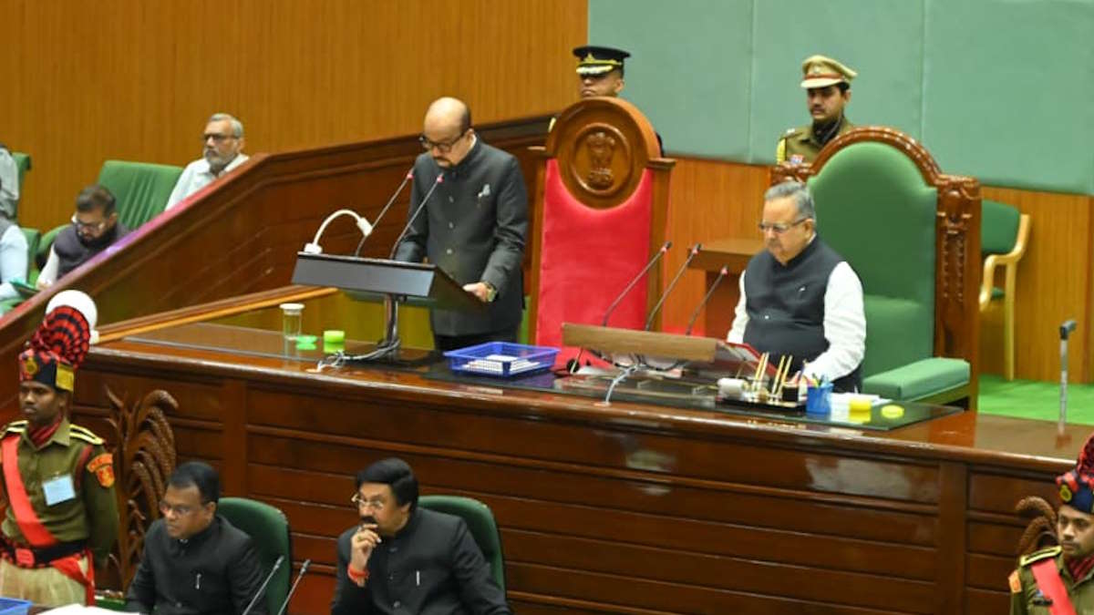 छत्तीसगढ़ विधानसभा बजट सत्र: राज्यपाल रमेन डेका ने अभिभाषण में पेश किया साय सरकार का ‘विकसित छत्तीसगढ़ 2047 विजन’, नक्सल उन्मूलन के साथ बस्तर का विकास सरकार की प्राथमिकता…