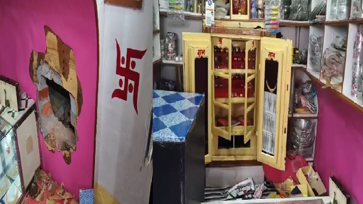 मोतिहारी में बेखौफ चोरों का तांडव: दो ज्वेलर्स दुकानों से उड़ाए 21 लाख के गहने ,CCTV खंगालने में जुटी पुलिस