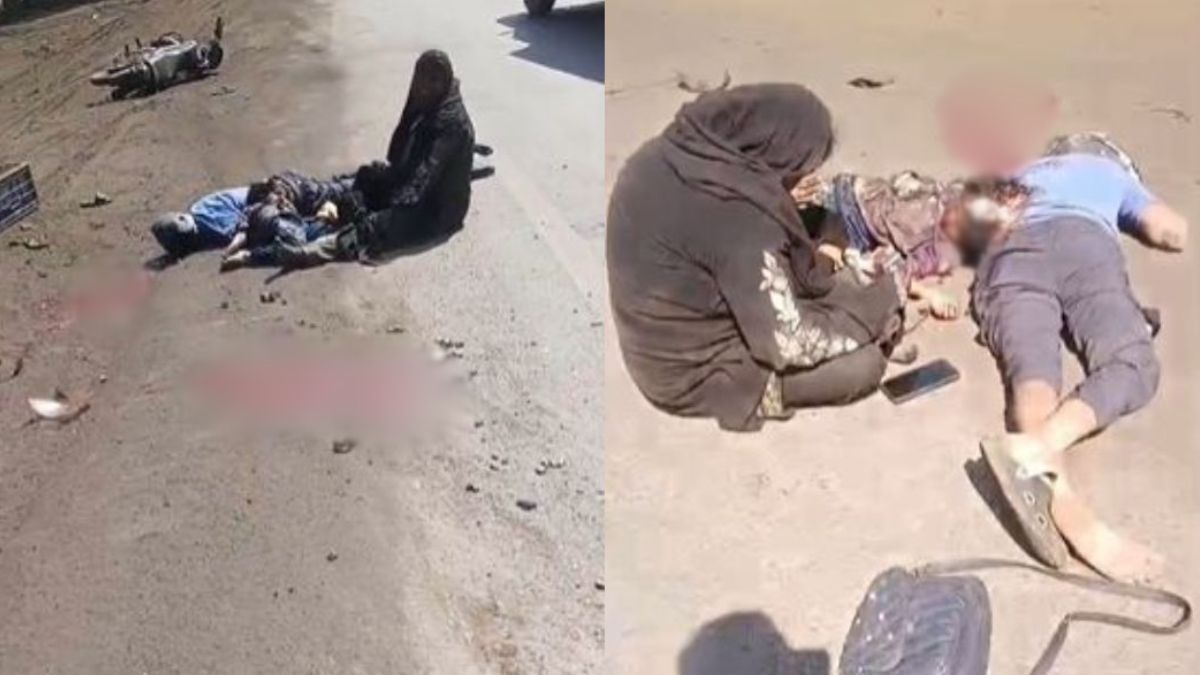 दर्दनाक सड़क हादसा : मौत बनकर दौड़ा ट्रक, अस्पताल जा रहे पिता-पुत्र को रौंदा, दोनों की मौके पर मौत