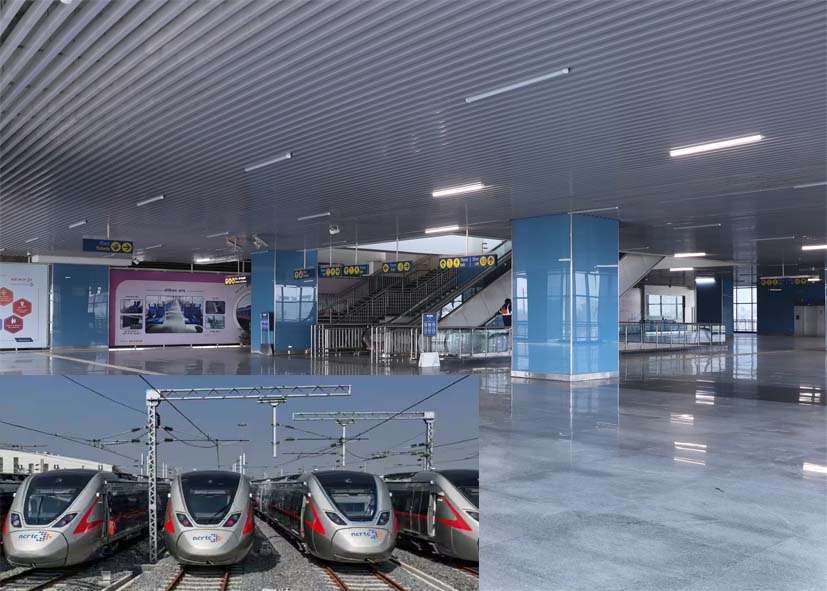 नमो भारत स्टेशन पर हाईटेक को-वर्किंग स्पेस: बायोमीट्रिक एंट्री से लेकर वीडियो कॉन्फ्रेंसिंग तक मिलेगी सुविधा