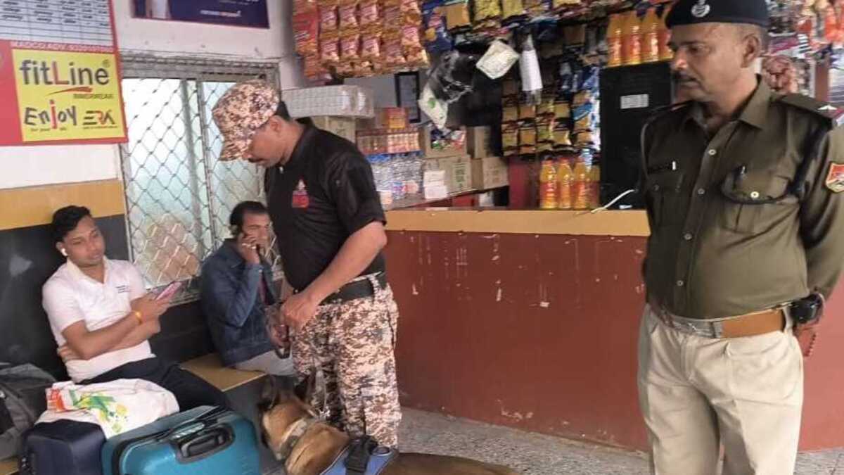 मुजफ्फरपुर जंक्शन पर RPF और GRF की पैनी नजर, 24 घंटे चल रही है सघन तलाशी अभियान