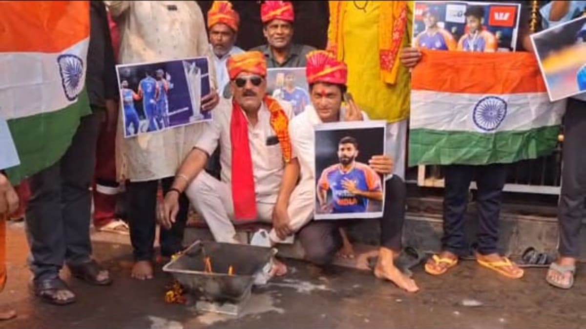 T20 वर्ल्ड कप फाइनल, जीत के लिए पटना में प्रार्थनाओं का दौर, गूंजे शंख और मंत्र