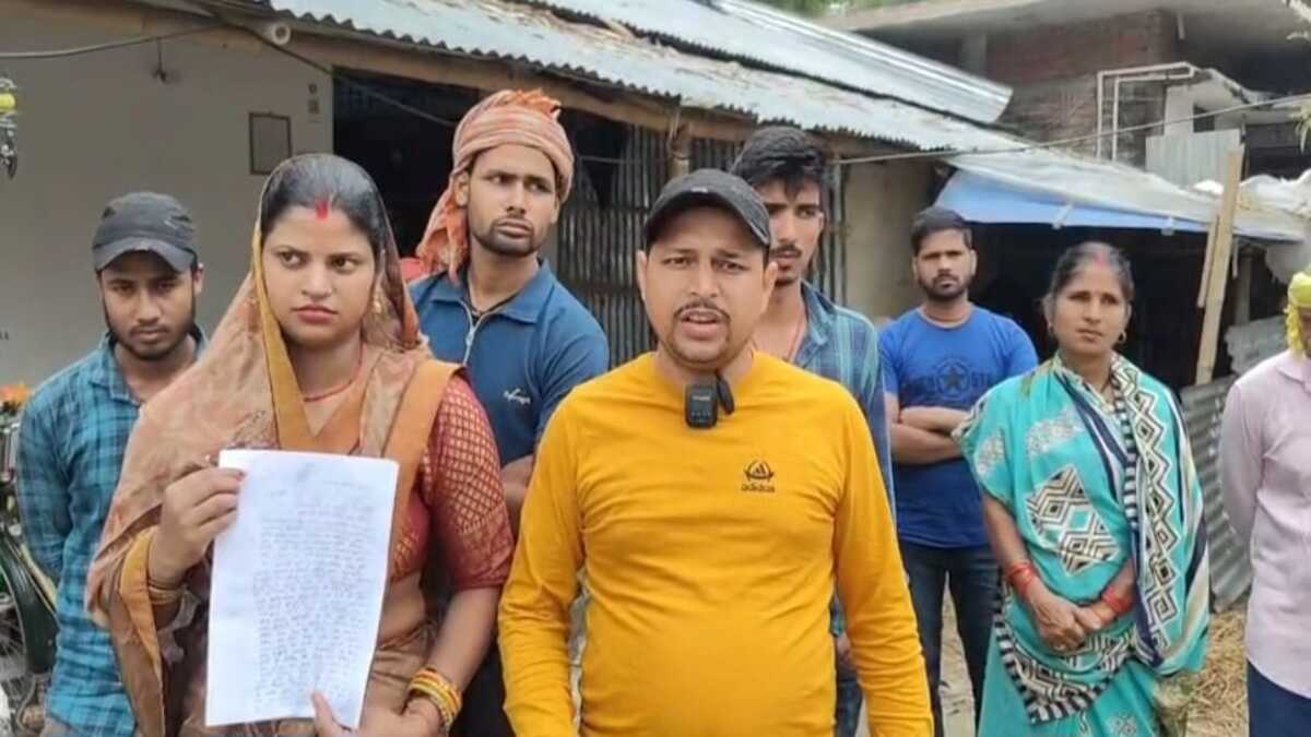 ​प्रतापगंज में जमीन के लिए अपनों पर ही कुदाली और खंती से हमला, घर में घुसकर मारपीट और गहने लूटने का आरोप, जेठ-देवर पर FIR