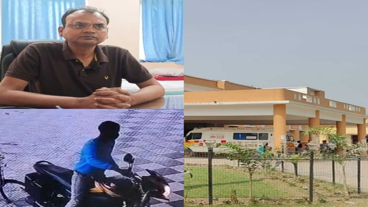 वीरपुर पुलिस को बाइक चोरों की खुली चुनौती, अस्पताल परिसर बना चोरों का सेफ जोन, सीसीटीवी में कैद हुई वारदात