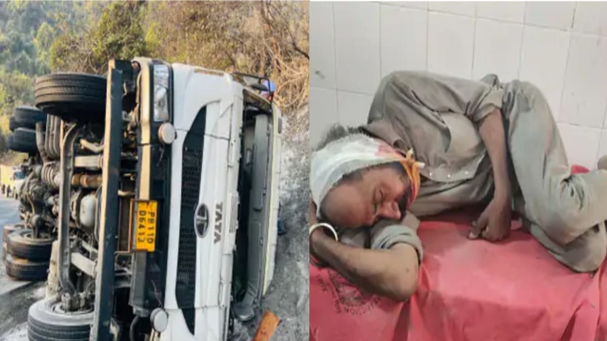 ​रजौली के हदहदवा पुल के पास भीषण सड़क हादसा, डायल 112 ने घायल चालक को मलबे से निकाला, हालत नाजुक