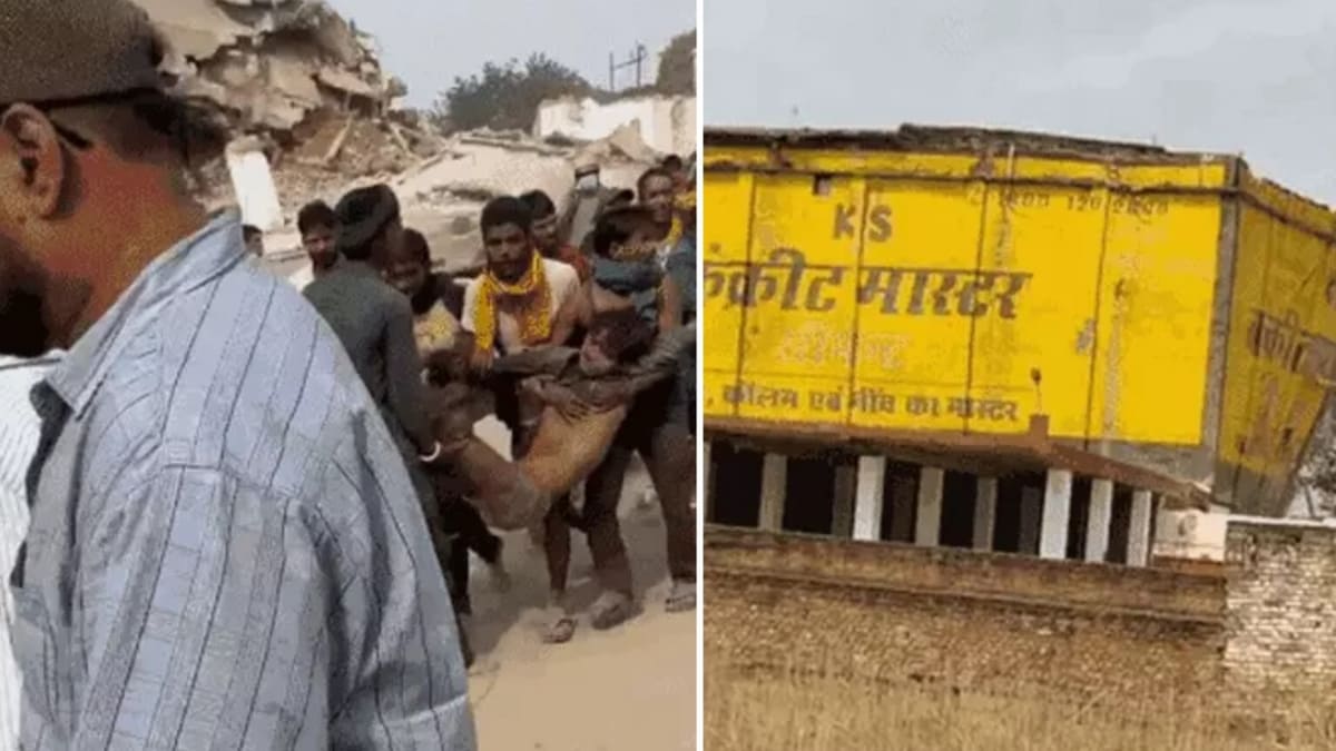 प्रयागराज के कोल्ड स्टोरेज में अमोनिया गैस का धमाका, मलबे में दबकर बिहार के 3 मजदूरों समेत 4 की मौत