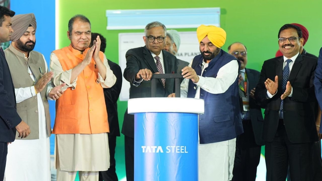 लुधियाना में टाटा स्टील का ग्रीन स्टील प्लांट शुरू, CM Bhagwant Mann बोले- पंजाब में कोई घाटे में नहीं रहता