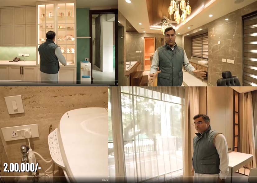 ‘शीशमहल’ विवाद गहराया: प्रवेश वर्मा का दावा- महंगे झूमर, लिफ्ट और इम्पोर्टेड क्रॉकरी से लैस है सरकारी आवास