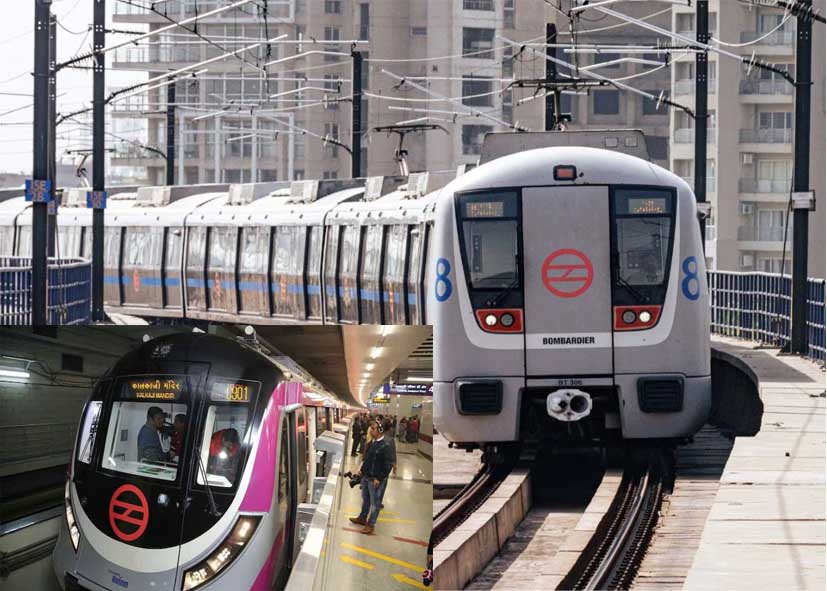 दुनिया का तीसरा सबसे बड़ा मेट्रो नेटवर्क बना भारत, Delhi Metro में यात्रियों की संख्या में उछाल, 2025 में 235.8 करोड़ का आंकड़ा पार