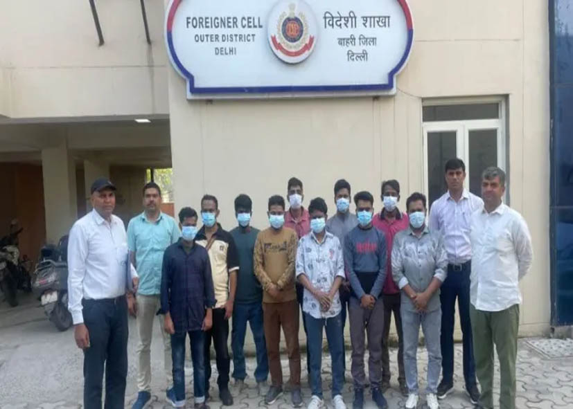 दिल्ली में अवैध रूप से रह रहे बांग्लादेशी नागरिकों पर कार्रवाई तेज, पीरागढ़ी से 10 गिरफ्तार, फर्जी मेडिकल वीजा से जुड़ा बड़ा राज खुला