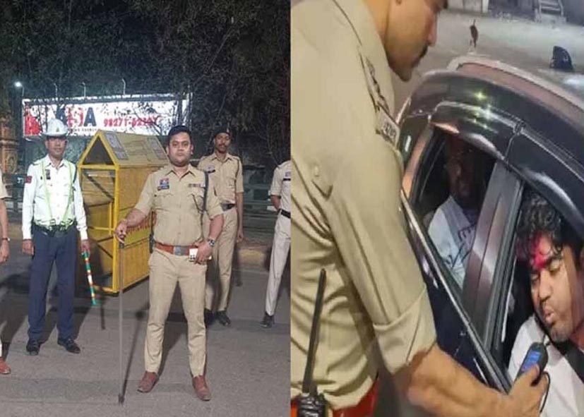 होली पर दिल्ली में ड्रंक ड्राइविंग के खिलाफ सख्त कार्रवाई, 1200 से ज्यादा लोगों के कटे चालान