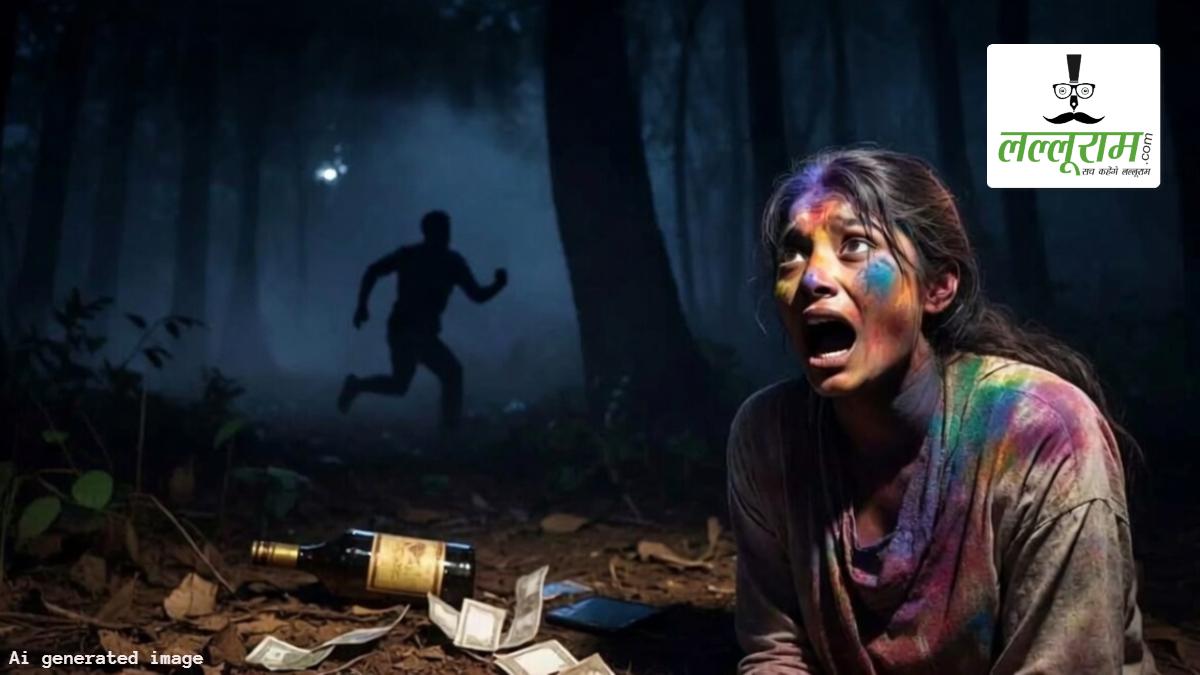 होली की रात जंगल ले जाकर युवती से दुष्कर्म का प्रयास: विरोध करने पर मोबाइल-नगदी लूटकर फरार हुआ आरोपी, अब हुई मामले में शिकायत दर्ज