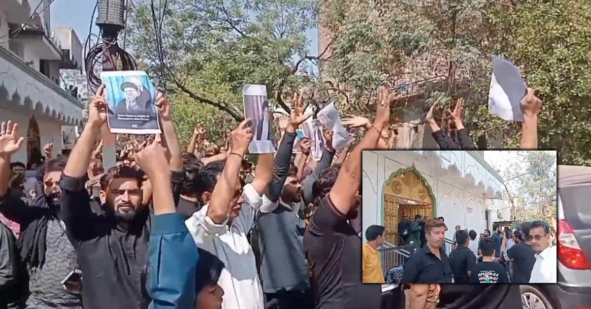 भोपाल में खामेनेई की मौत पर प्रदर्शन: नमाज के बाद निकाला जुलूस, अमेरिका-इजराइल मुर्दाबाद के लगाए नारे