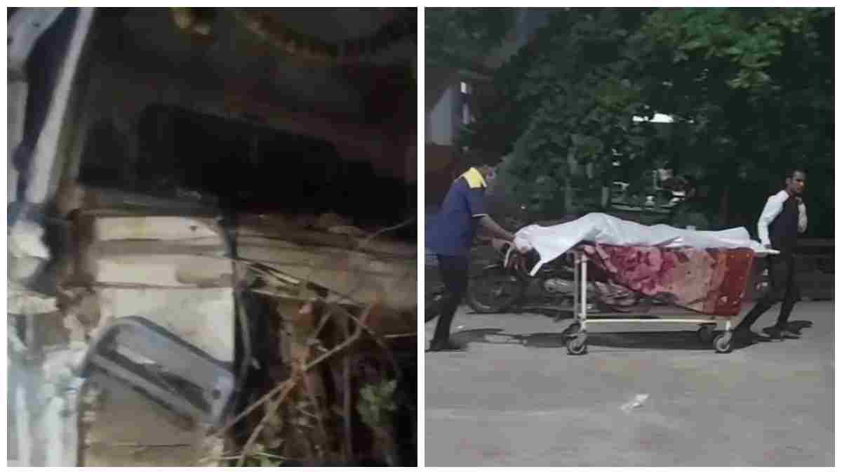 भीषण सड़क हादसा: ट्रक ने ट्रैक्टर को मारी टक्कर, ड्राइवर की मौत, किसान गंभीर घायल 