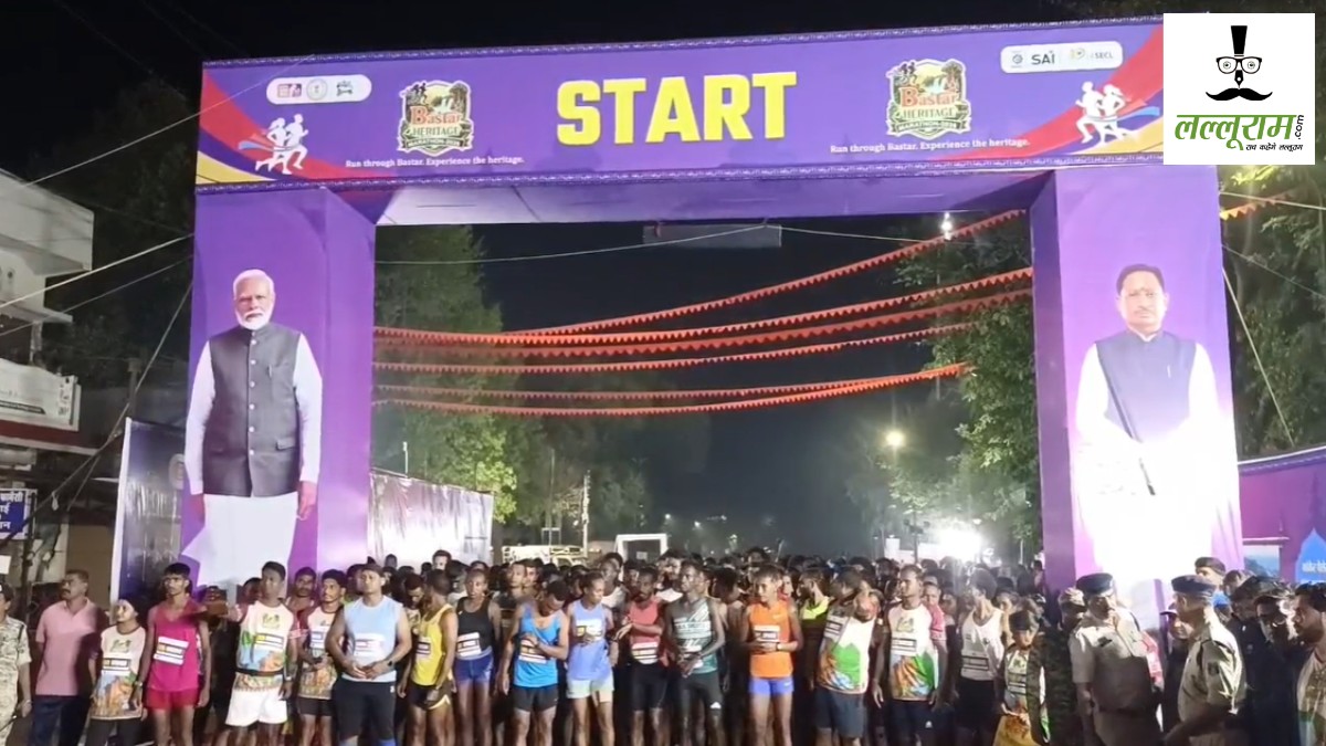 बस्तर हेरिटेज मैराथन : 9,800 से अधिक धावकों ने लिया हिस्सा, ओपन कैटेगरी में विदेशी खिलाड़ियों का रहा दबदबा