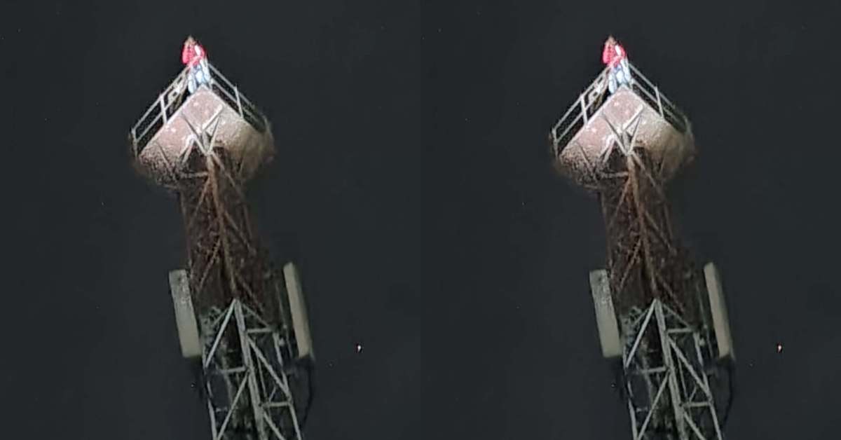 मैं तुम्हारे साथ…पत्नी की बात सुनकर गुस्से से टावर में चढ़ गया युवक, घंटों किया हाईवोल्टेज ड्रामा, फिर जो हुआ…