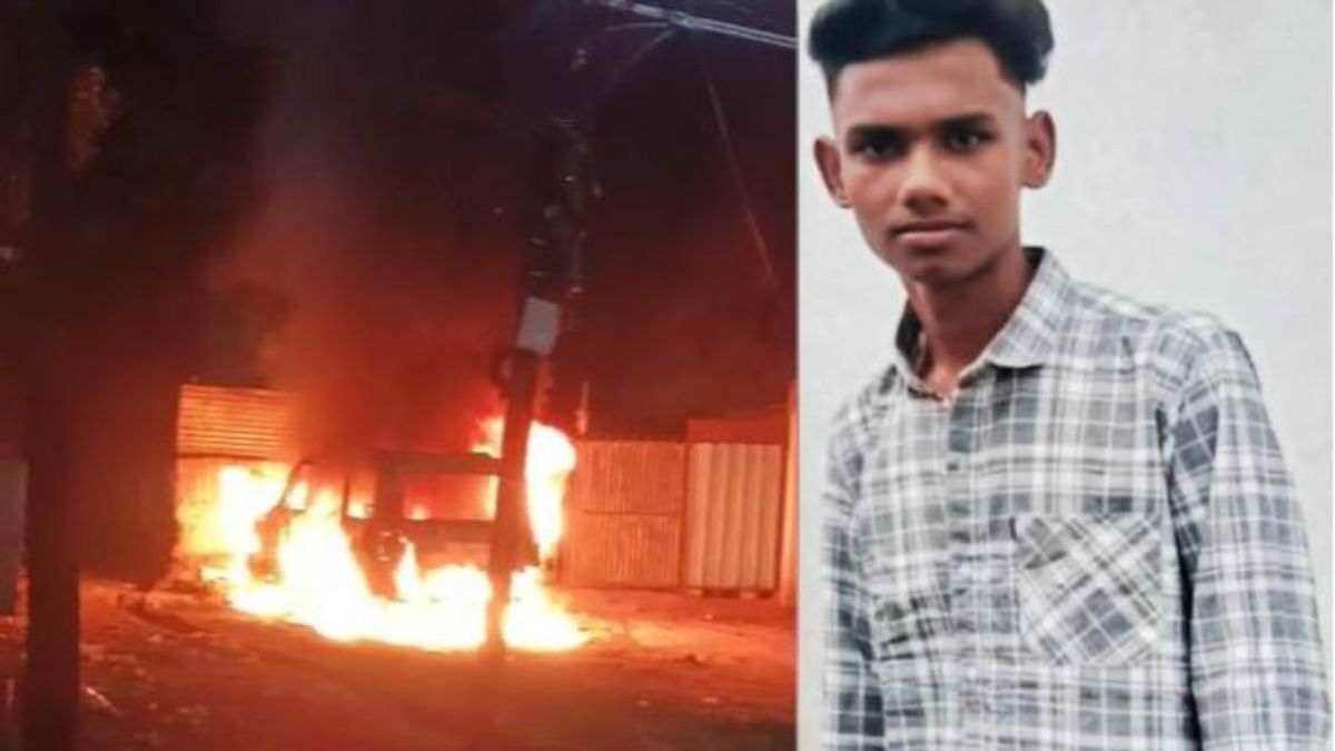 छात्र की हत्या, आगजनी और पथराव का मामलाः क्षेत्र में तनाव, दूसरे जिलों से बुलाया गया पुलिस बल, आरोपियों के घर बुलडोजर चलाने और फांसी की मांग