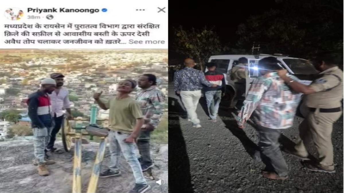 Lalluram Impact: इंस्टाग्राम पर तोप चलाते हुए वीडियो वायरल करने वाले चारों बदमाश गिरफ्तार