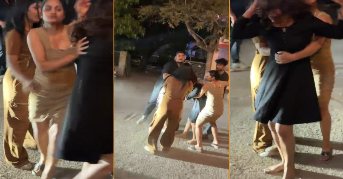 राजधानी में युवतियों का हाई वोल्टेज ड्रामा: ड्रैगन हॉर्स क्लब के बाहर जमकर हुई हाथापाई, देर रात तक चल रही थी दारू पार्टी