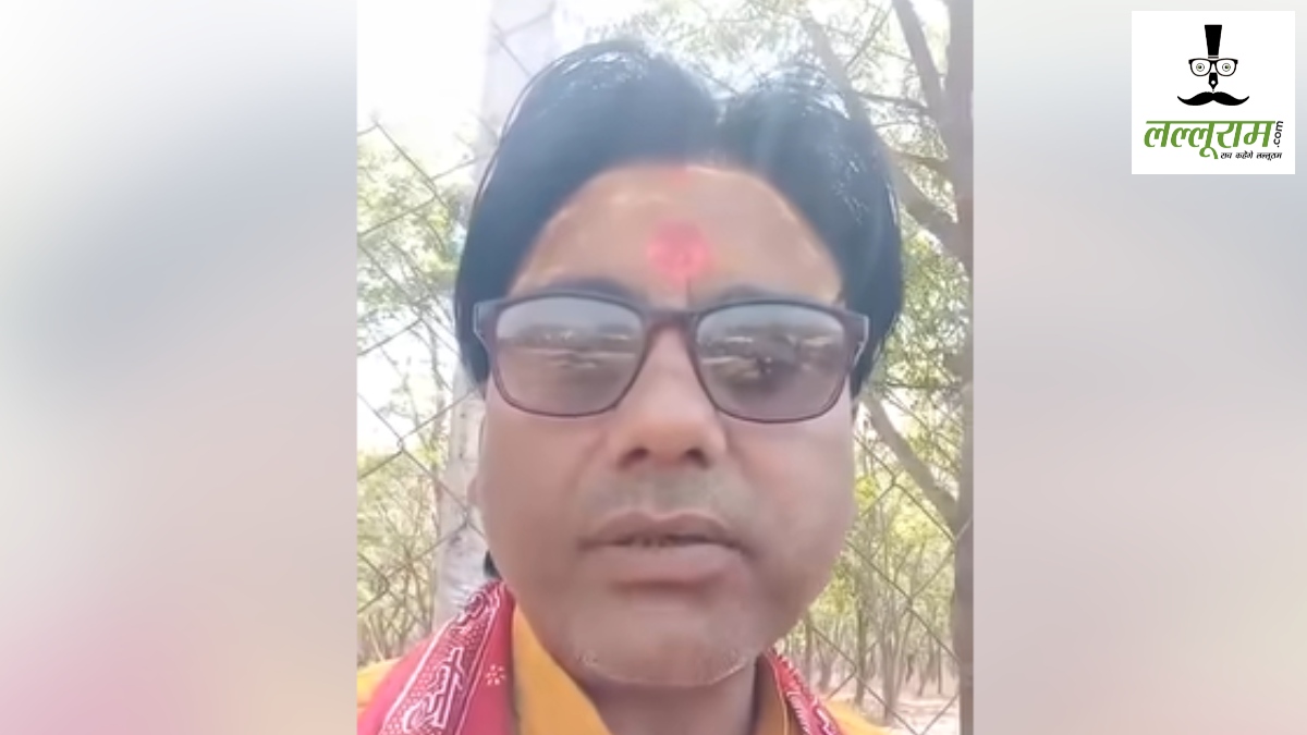 विधानसभा के सामने आत्मदाह की धमकी : कथावाचक डॉ. रामानुरागी ने मंत्री पर लगाए गंभीर आरोप, कहा- कथा के बाद नहीं दिए गए पैसे 