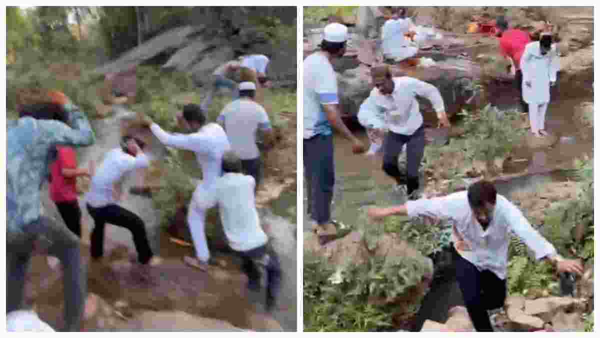 रोजा इफ्तार में मधुमक्खियों का हमला: कांग्रेस नेता समेत इधर-उधर भागे लोग, जंगल में मची भगदड़  