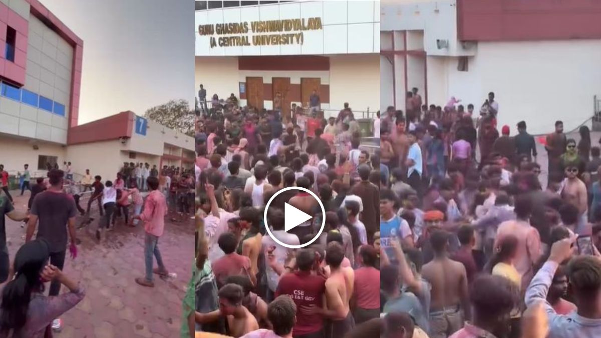 होली मिलन कार्यक्रम में बवाल: GGU में आपस में भिड़े छात्र, जमकर चले लात-घूंसे, मारपीट का वीडियो वायरल