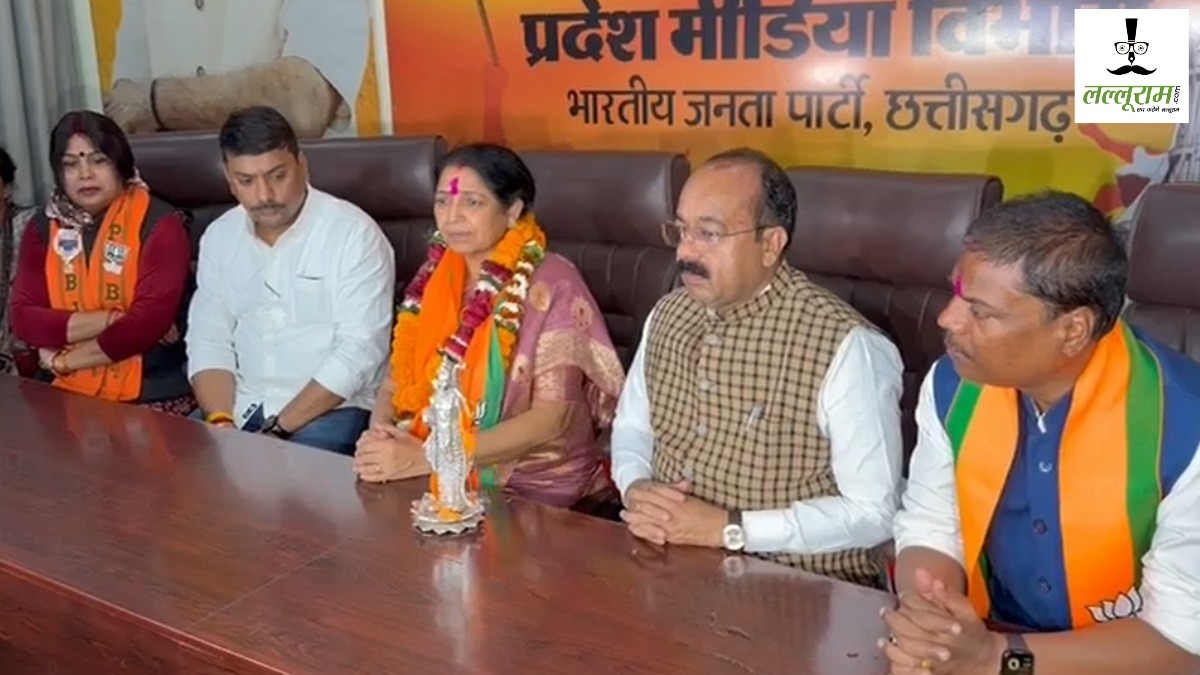 नाम का ऐलान होते ही बीजेपी कार्यालय पहुंची राज्यसभा उम्मीदवार लक्ष्मी वर्मा, कहा- पार्टी ने मातृशक्ति को दिया मौका 