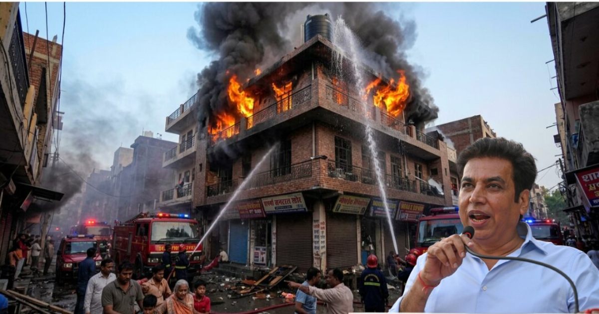 Palam Fire Incident: दिल्ली पालम अग्निकांड पर सियासी घमासान, कांग्रेस ने बीजेपी और AAP पर साधा निशाना