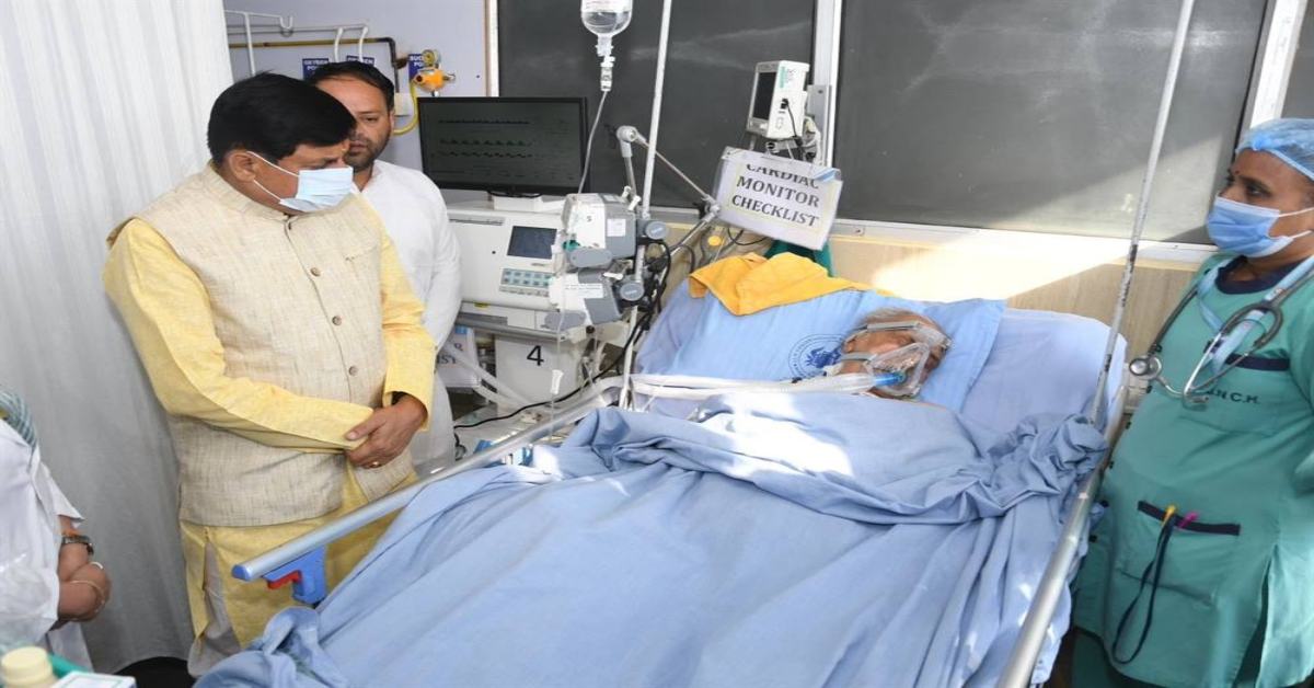 सीएम डॉ मोहन ने बीजेपी के पूर्व विधायक राजकुमार का जाना हाल, बाबा महाकाल से जल्द स्वस्थ होने की कामना, कृषि कैबिनेट और ईरान युद्ध की स्थिति पर कही ये बात