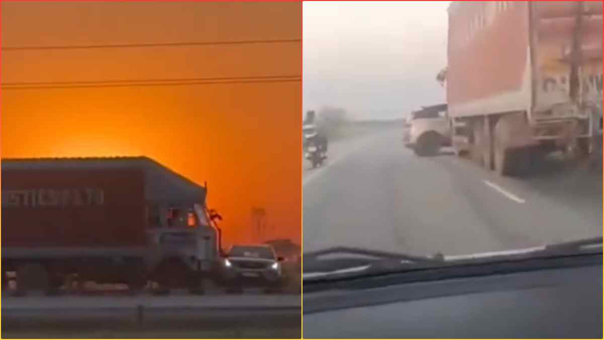 फिल्मी सीन नहीं ये रियल है… नेशनल हाईवे पर ट्रक का तांडव, कार को 1 किलोमीटर तक घसीटा, देखें दिल दहलाने वाला Video