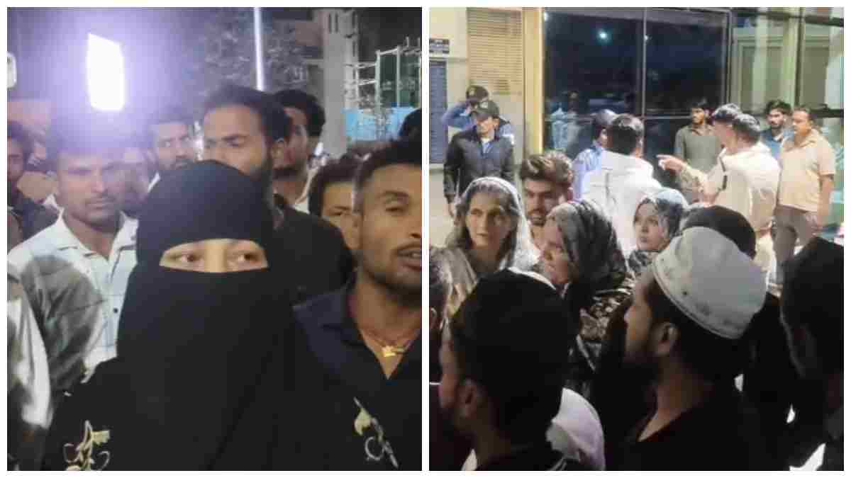 हमीदिया अस्पताल में फिर लापरवाही: 6 माह की गर्भवती की इमरजेंसी डिलीवरी में नवजात को बताया मृत, बाद में मिले धड़कन के संकेत; परिजनों का आधी रात हंगामा