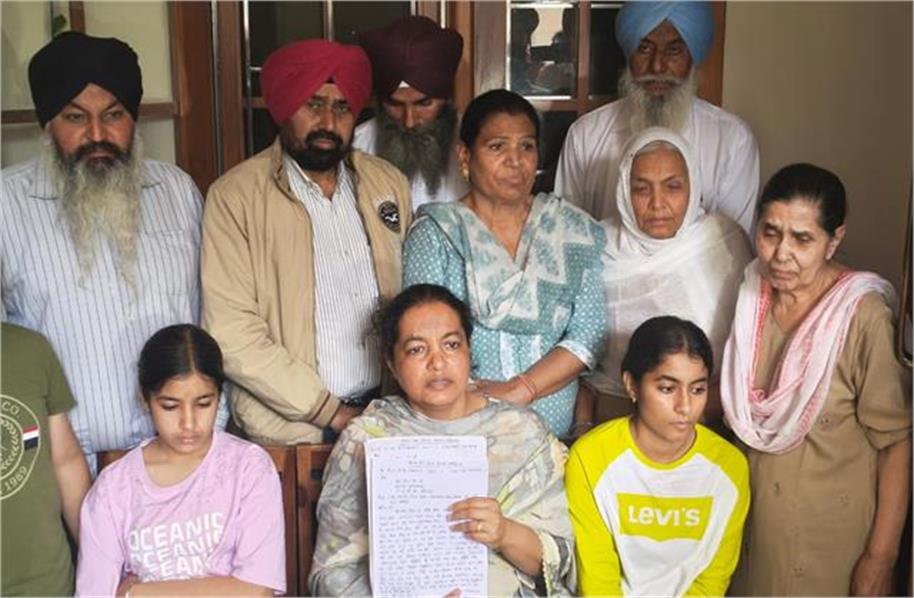 गगनदीप सिंह सुसाइड केस: पत्नी का बड़ा आरोप—”हमें जान का खतरा”, मंत्री की गिरफ्तारी की मांग