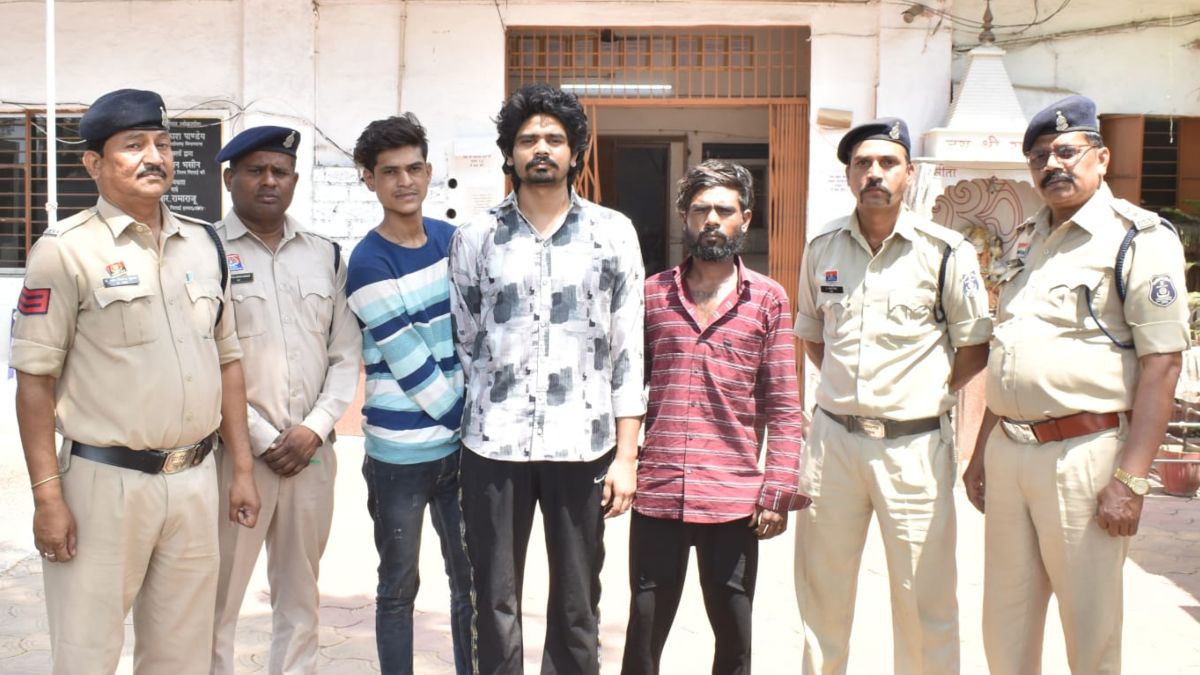 नशे के खिलाफ बड़ी कार्रवाई : पुलिस ने घेराबंदी कर अंतरराज्यीय तस्करी गैंग के 3 आरोपियों को दबोचा, 43 ग्राम हेरोइन जब्त