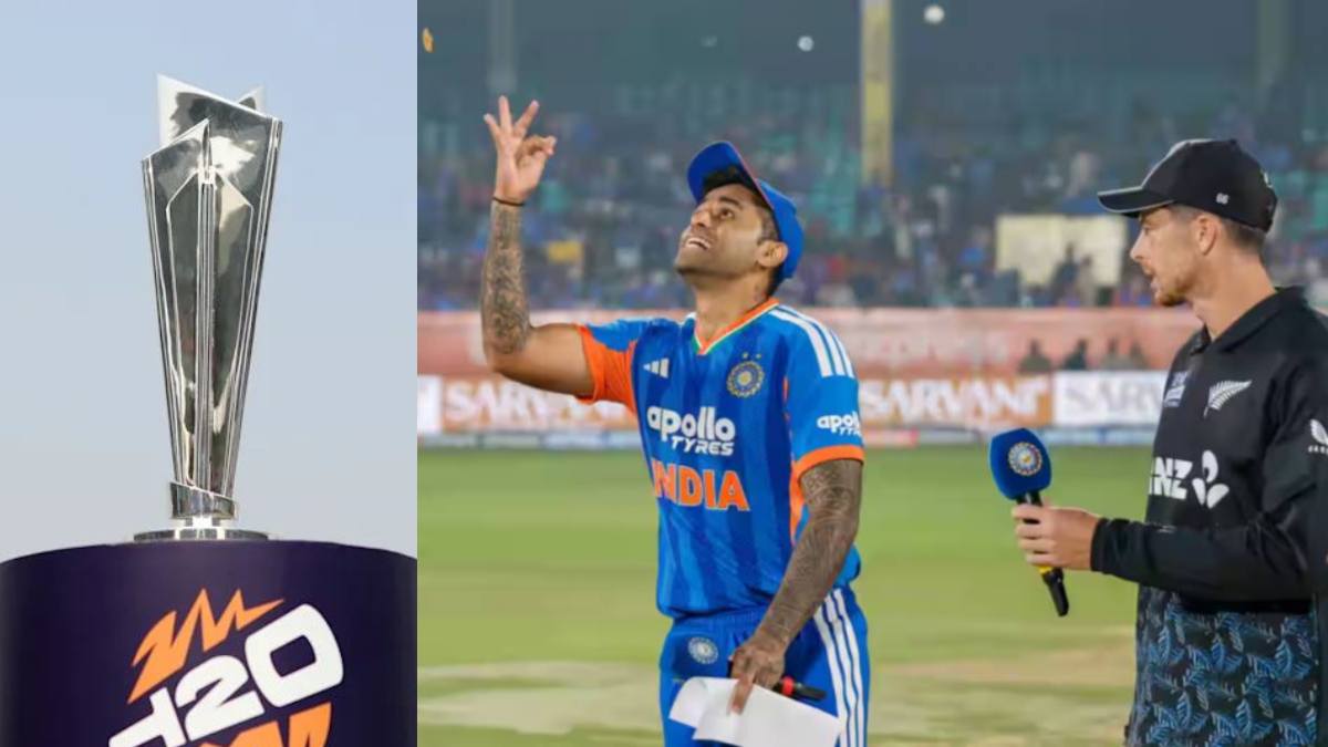 IND vs NZ T20 World Cup 2026 Final: खिताबी मुकाबले में न्यूजीलैंड ने जीता टॉस, पहले गेंदबाजी का किया फैसला, जानिए हेड-टू-हेड में किसका पलड़ा है भारी, अहमदाबाद की पिच रिपोर्ट और दोनों टीमों की प्लेइंग 11 समेत मैच से जुड़ी सभी जरूरी अपडेट्स